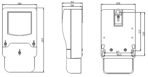 Meter Casing Energy Meter Casing manufacturer & supplier - KLS Electronic Co.,Ltd.