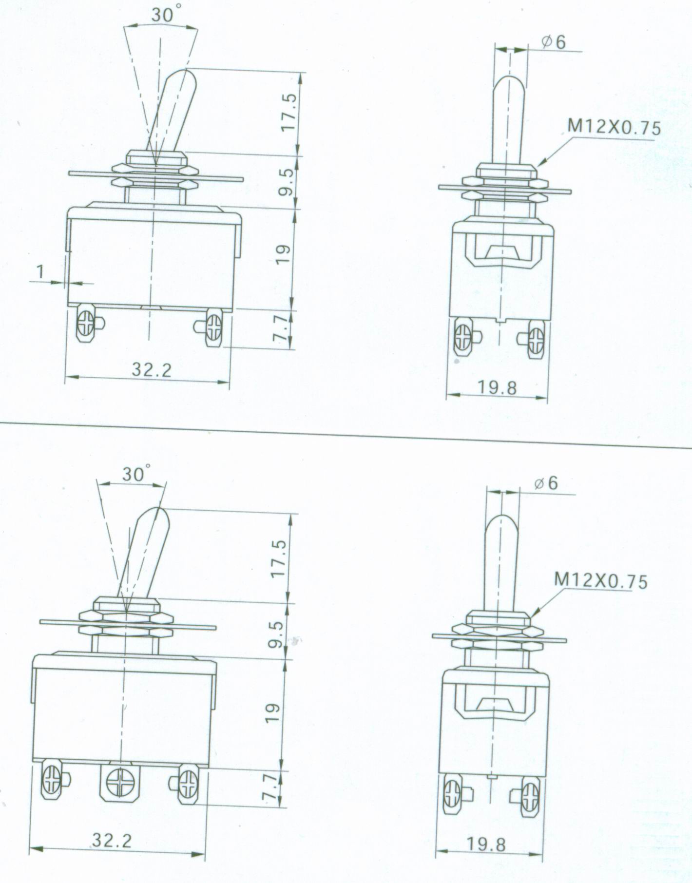 Middle Toggle switch manufacturer & supplier - KLS Electronic Co.,Ltd.