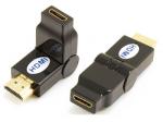 HDMI A male to HDMI mini female adaptor,swing type