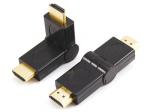 HDMI A male to HDMI A male adaptor,swing type

