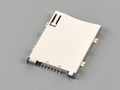 SIM Card Connector,PUSH PUSH,8P+1P,H1.85mm,without Post