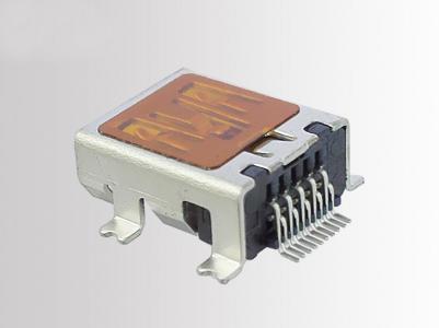 10P A type SMD Mini USB connector