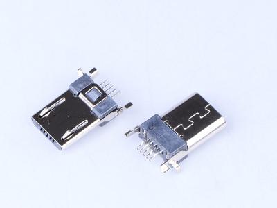 CONN PLUG MICRO USB TYPE B SMD