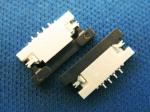 1.0mm ZIF SMT H1.2mm lower/upper contacts FPC/FFC connector