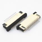 1.0mm ZIF SMT H2.5mm lower/upper contacts FPC/FFC connector
