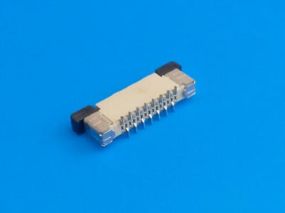 1.0mm smt 180 zif-lock H4.5mm FPC/FFC connectors