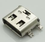16P SMD L=7.35mm USB 3.1 type C connector female socket