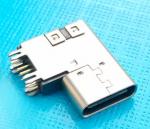 14P DIP side USB 3.1 type C connector female socket