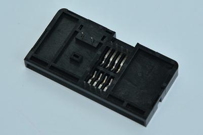  Smart Card Connector PUSH PULL,8P+2P