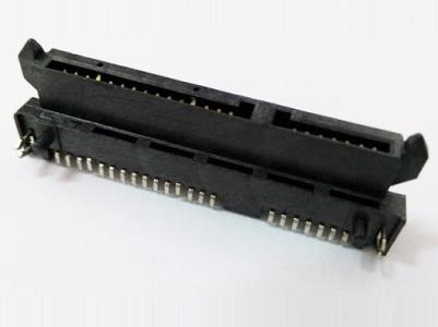 SATA 7+15P Female Connector,SMD,H6.50mm