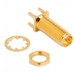 PCB Mount SMA Connector Straight (Jack,Female & Male ,50Ω) 