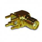 PCB Mount SMA Connector Right Angle (Jack,Female,50Ω) L15.1mm 