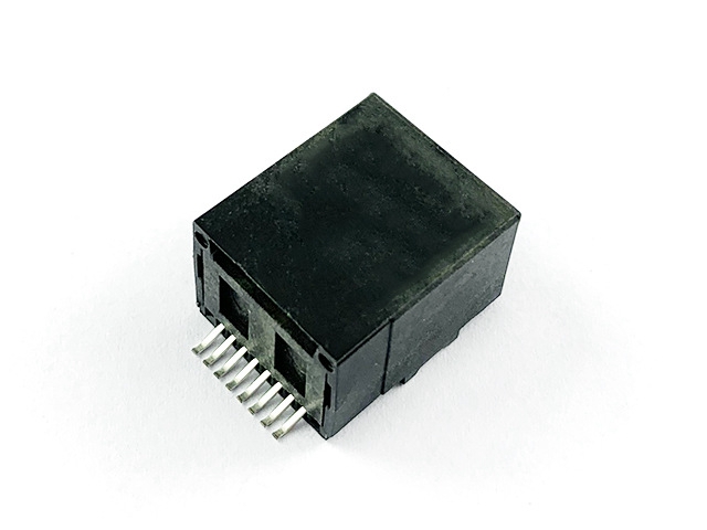 RJ45-8P8C SMD Jack Horizontal,with Shielded & LED manufacturer ...