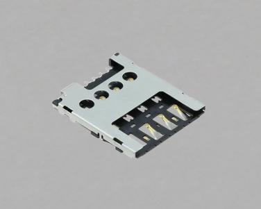 Micro SIM Card CONN,6P,H1.45mm,SMD