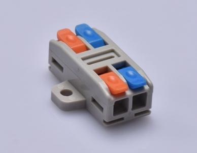 Wire Splice Connectors With fixing hole,28~13AWG,02,03pins