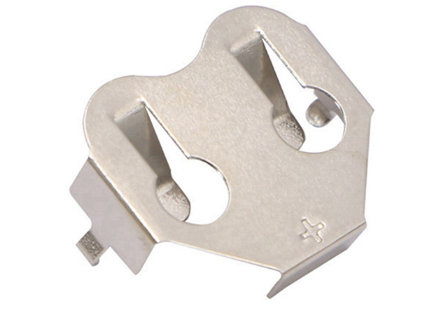 CR2032 DIP COIN CELL RETAINERSH178mm, Tin plated,Blis ter Packing ...