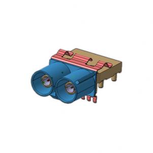 Double Right angle Fakra plug connector manufacturer & supplier - KLS ...