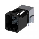 Mini fakra connector plug,right angle 2x2