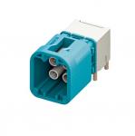 Mini fakra connector plug,right angle 2x2