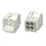 Mini fakra connector plug,Straight 2x2