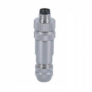 M8 Plug Male Connector,Straight,A coding
