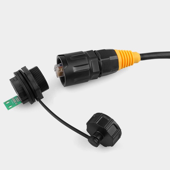 M21 Waterproof RJ45 connectors,IP65 manufacturer & supplier - KLS ...