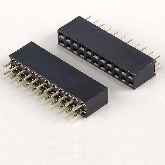 2.0mm Pitch Female Header Connector Height 6.35mm manufacturer ...