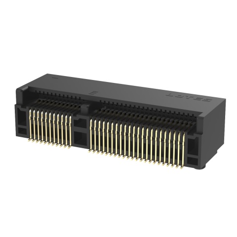 0.50mm Pitch M.2 NGFF connector 67 positions,Height 5.5mm,A B E M Key ...