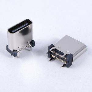 24P L=8.8/9.2mm with pick up cover USB 3.1 type C connector female socket