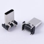 24P L=10.45mm with cap USB 3.1 type C connector female socket