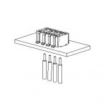 Led bulb connector,Pitch 2.0mm