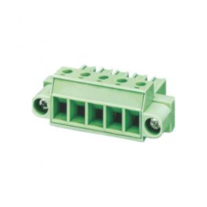 7.62mm Male Pluggable terminal block With Fixed hole