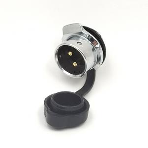 IP68 M20 CONN, Male Socket, Single hole