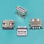 SMT A Female Dip 90 USB Connector L11.0mm
