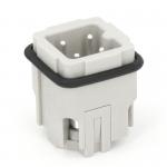 Male Inserts,Contacts 3+PE,Screw connection,10A 230/400V
