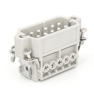 Male Inserts,Contacts 10+PE,Screw connection, 16A 250V