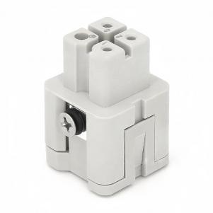 Female Inserts,Contacts 3+PE,Spring connection,10A 230/400V