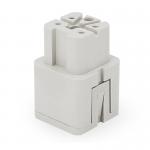 Female Inserts,Contacts 4+PE,Spring connection,10A 230/400V