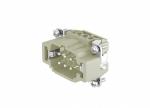 Male Inserts,Contacts 6+PE,Screw connection,16A 500V