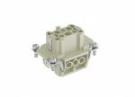 Female Inserts,Contacts 6+PE,Screw connection,16A 500V