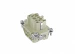 Female Inserts,Contacts 6+PE,Screw connection,16A 500V
