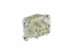 Female Inserts,Contacts 6+PE,Screw connection,16A 500V