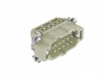 Male Inserts,Contacts 10+PE,Screw connection,16A 500V