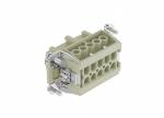 Female Inserts,Contacts 10+PE,Screw connection,16A 500V