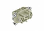 Female Inserts,Contacts 10+PE,Screw connection,16A 500V