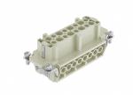 Female Inserts,Contacts 16+PE,Screw connection,16A 500V