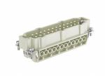 Male Inserts,Contacts 24+PE,Screw connection,16A 500V