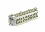 Female Inserts,Contacts 24+PE,Screw connection,16A 500V