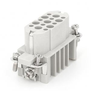Female Inserts,Contacts 15+PE,Crimp connection,10A 250V