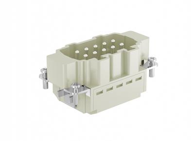 Male Inserts,Contacts 10+PE,Spring connection,16A 500V